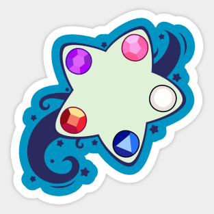 Star of the Crystal Gems Sticker